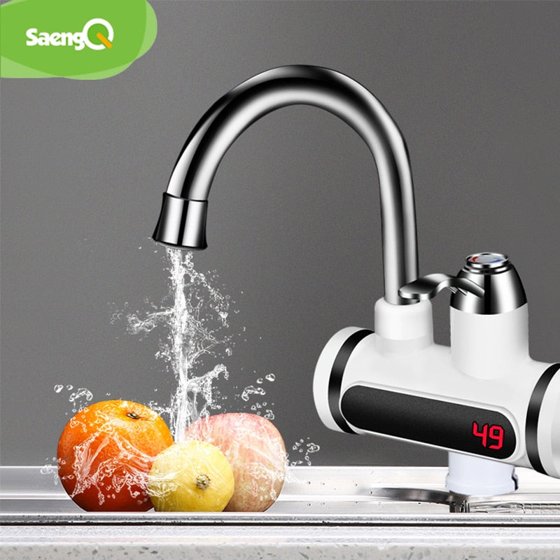 Rubinetto elettrico da cucina in acciaio inossidabile per riscaldamento  dell'acqua-Rubinetto per riscaldamento dell'acqua senza serbatoio 220v  elettrico-Aliexpress