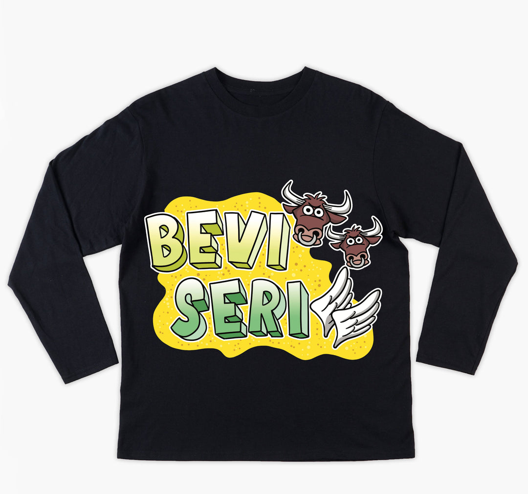 T-shirt Donna REBUS BEVITORI SERIALI ( BS82563258 ) - Gufetto Brand 