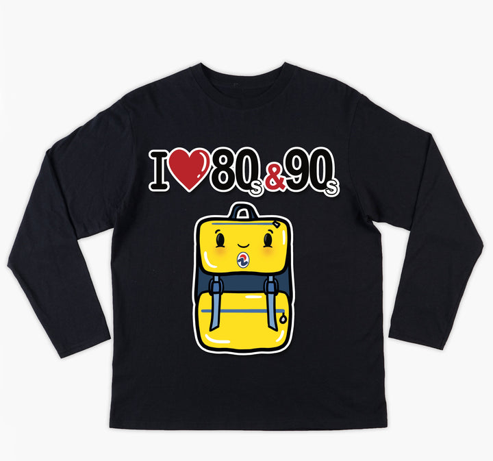 T-shirt Uomo I LOVE 80/90 ZAINO ( ZA89056478 ) - Gufetto Brand 