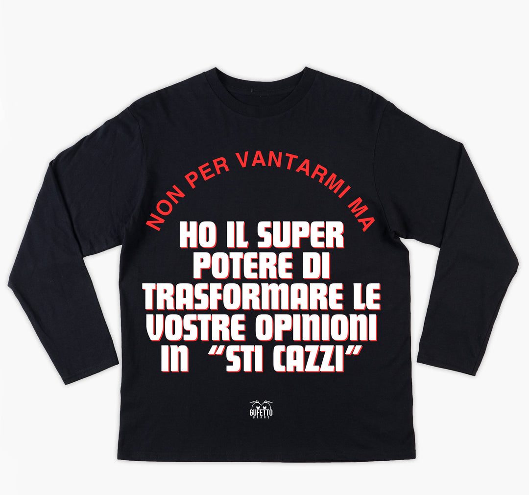 T-shirt Donna SUPERPOTERE ( SU1489324589 ) - Gufetto Brand 