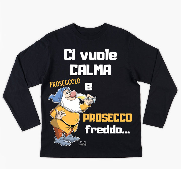 T-shirt Uomo PROSECCO FREDDO ( PF450982345 ) - Gufetto Brand 