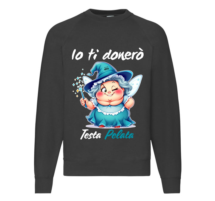 Felpa Classic Uomo Donna Le Fatine Ignoranti TESTA PELATA ( TP9082345 )