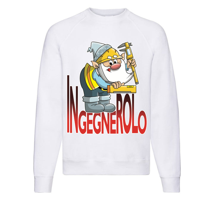 Felpa Classic Uomo Donna INGEGNEROLO ( IN4091234 ) - Gufetto Brand 