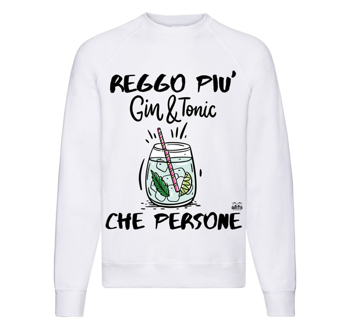 Felpa Classic Uomo Donna GIN TONIC ( G000421986 ) - Gufetto Brand 