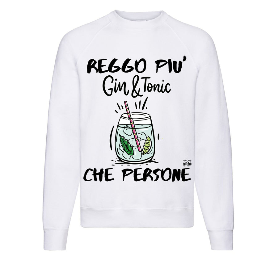 Felpa Classic Uomo Donna GIN TONIC ( G000421986 ) - Gufetto Brand 