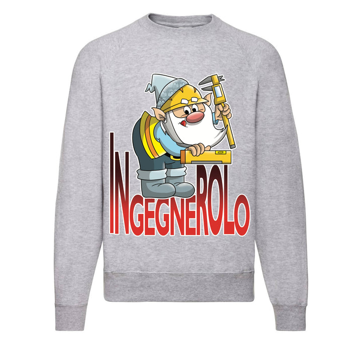 Felpa Classic Uomo Donna INGEGNEROLO ( IN4091234 ) - Gufetto Brand 