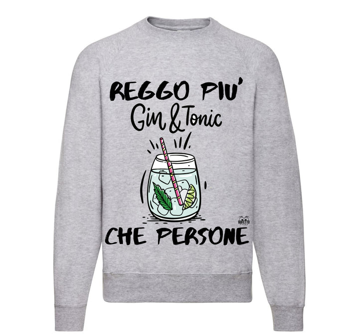 Felpa Classic Uomo Donna GIN TONIC ( G000421986 ) - Gufetto Brand 