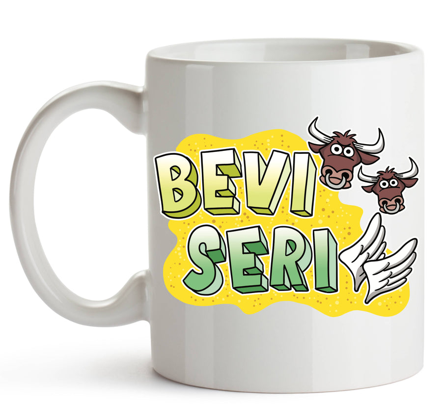 Tazza REBUS BEVITORI SERIALI ( BS82563258 ) - Gufetto Brand 