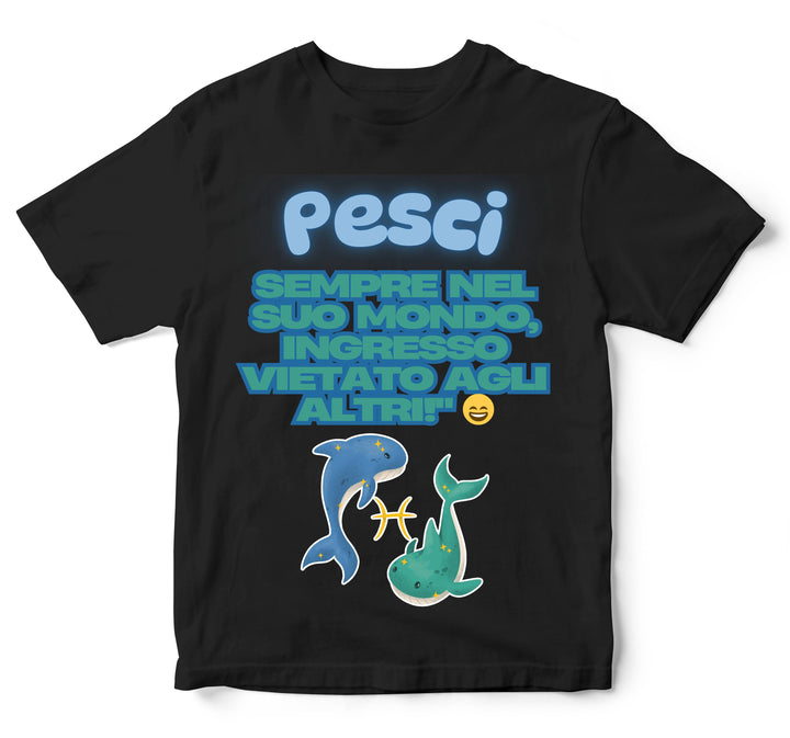 T-shirt Bambino/a PESCI ( PE09765432 )