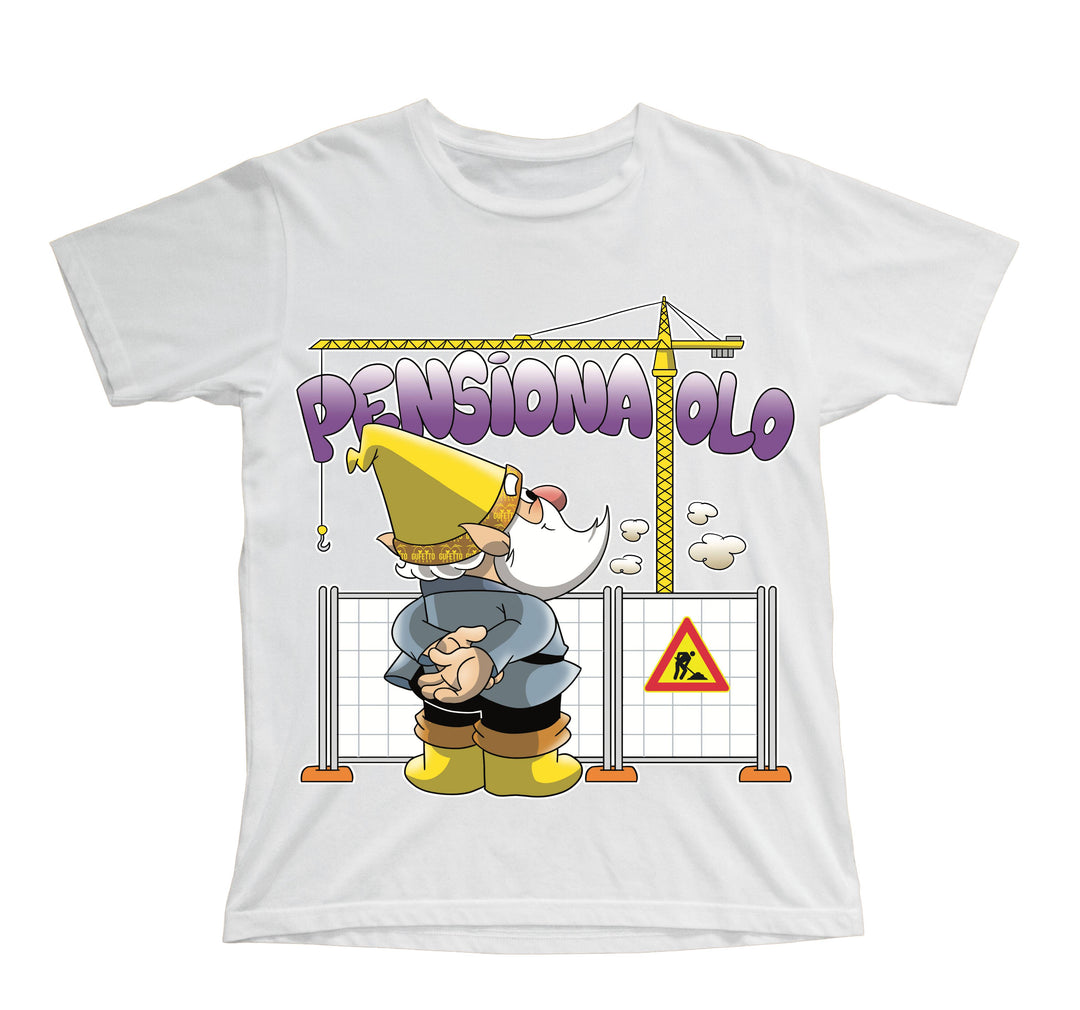 T-shirt Bambino/a PENSIONATOLO ( PE6544598 ) - Gufetto Brand 