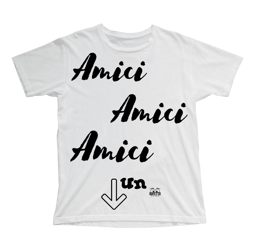 T-shirt Bambino/a AMICI ( A55670921  ) - Gufetto Brand 