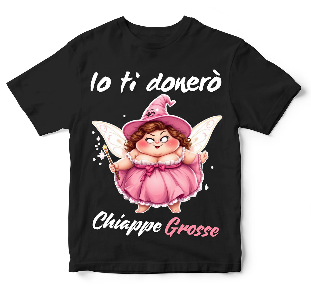 T-shirt Bambino/a Le Fatine Ignoranti CHIAPPE GROSSE ( CG7098452 )