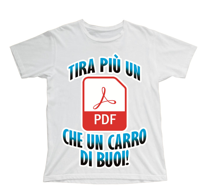 T-shirt Bambino/a PDF ( PDF5097856 ) - Gufetto Brand 