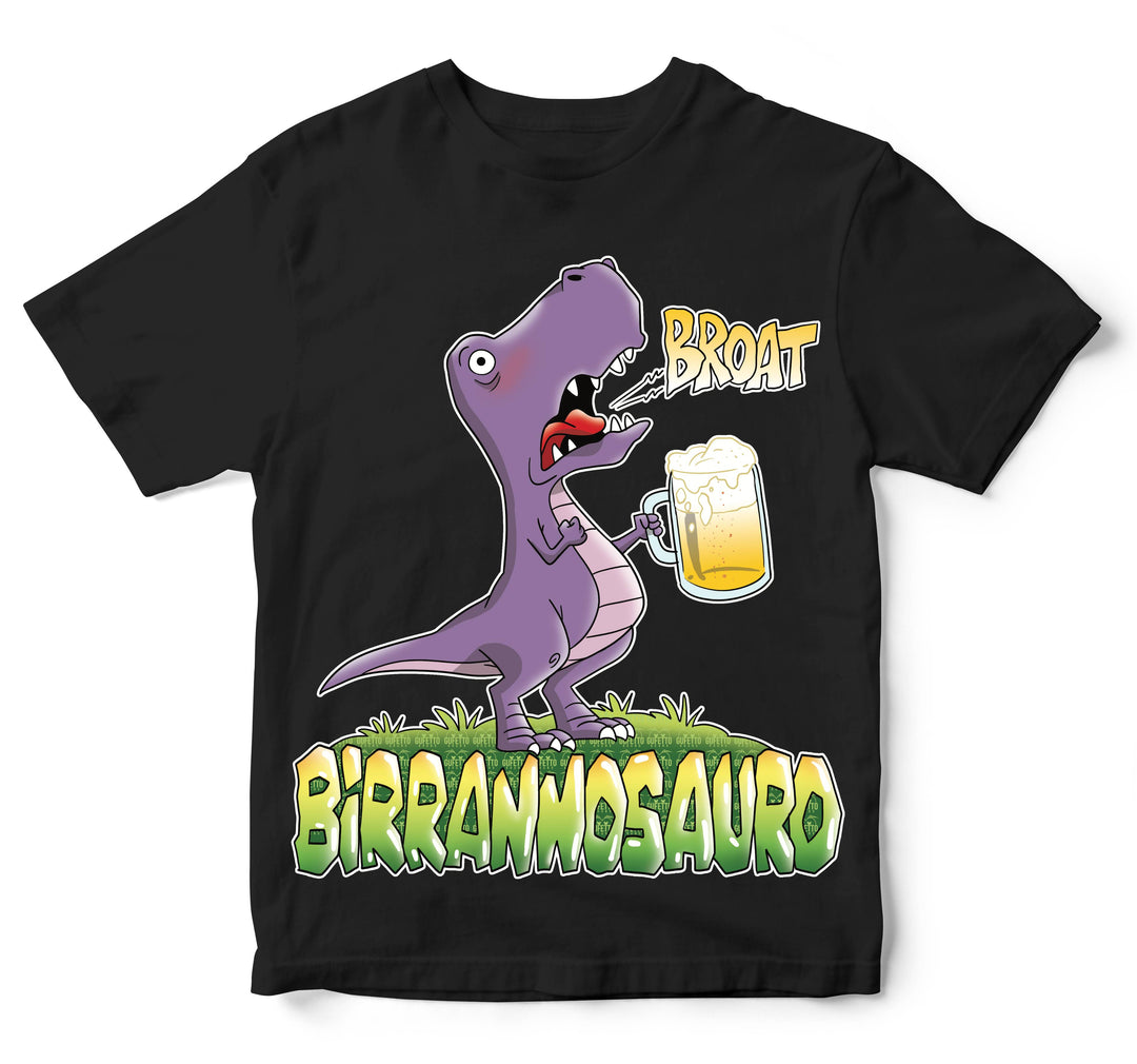 T-shirt Bambino/a BIRRANNOSAURO ( BI6660986 ) - Gufetto Brand 