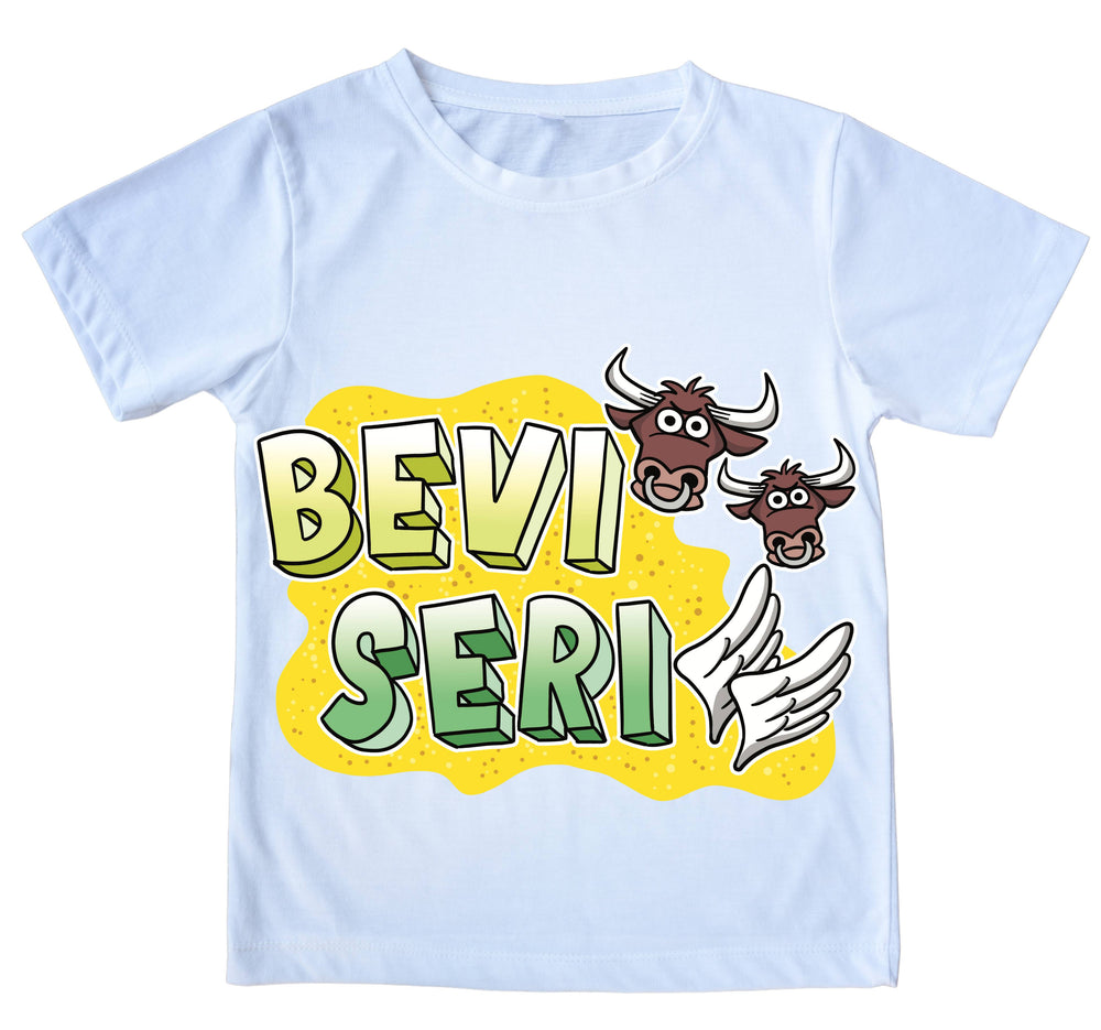 T-shirt Uomo REBUS BEVITORI SERIALI ( BS82563258 ) - Gufetto Brand 