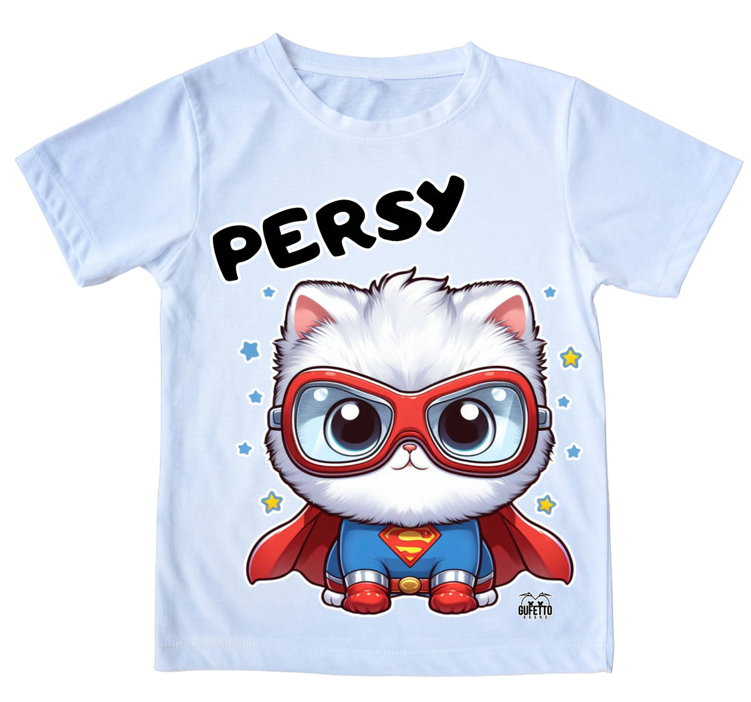 T-shirt Uomo PERSY SUPER EROE PERSIANO ( PE75968796 ) - Gufetto Brand 