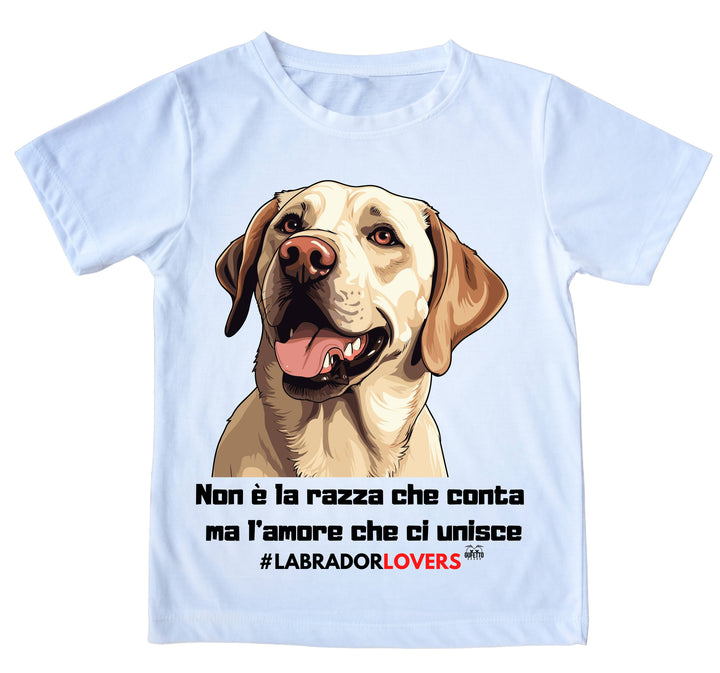 T-shirt Uomo LABRADOR LOVERS ( LA89365879 ) - Gufetto Brand 