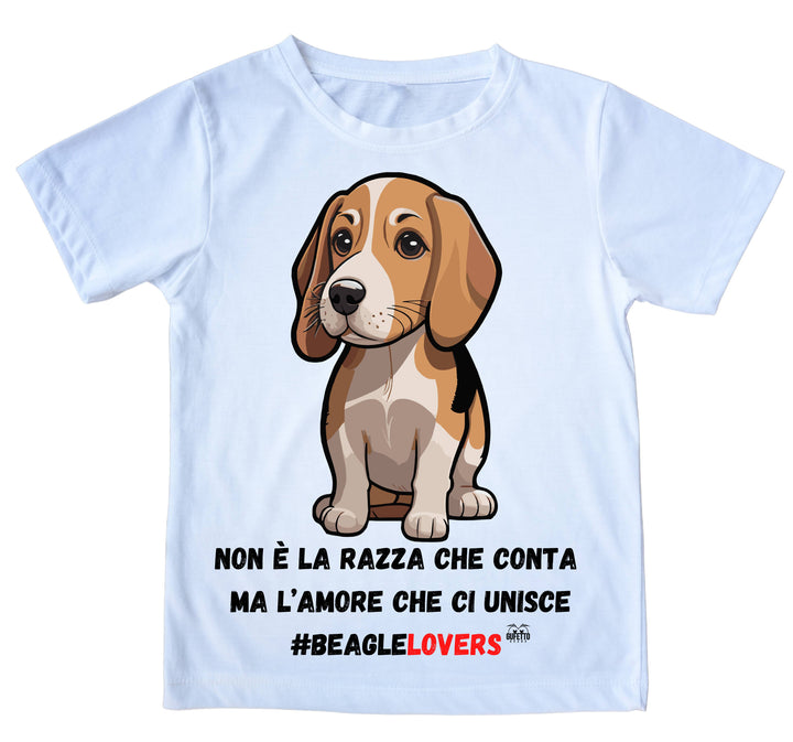 T-shirt Uomo BEAGLE LOVERS ( B802388654 ) - Gufetto Brand 