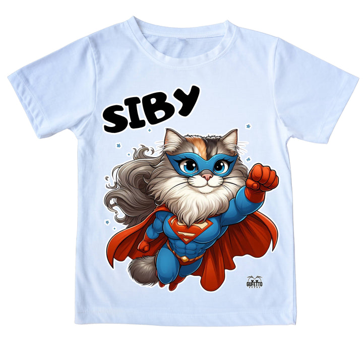 T-shirt Uomo SIBY SUPER EROE SIBERIANO ( SI58369545 ) - Gufetto Brand 