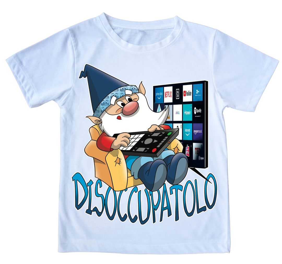 T-shirt Uomo DISOCCUPATOLO ( DI1249087 ) - Gufetto Brand 