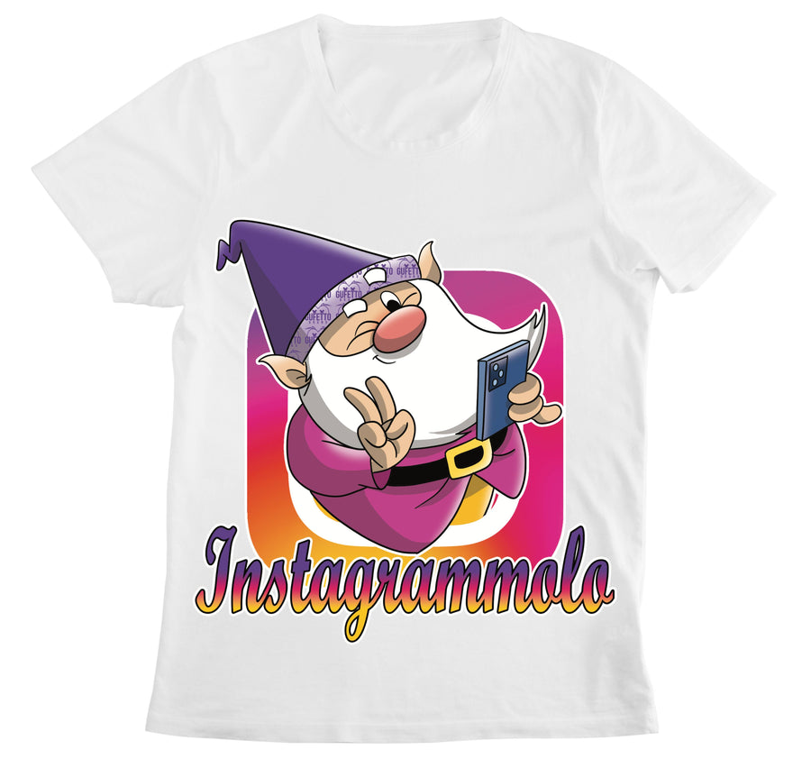 T-shirt Donna INSTAGRAMMOLO ( IN327856152 ) - Gufetto Brand 