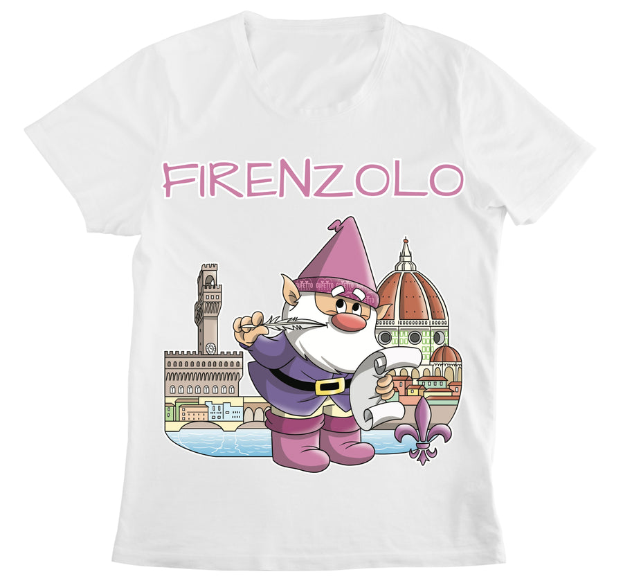 T-shirt Donna FIRENZOLO ( F222098478 ) - Gufetto Brand 