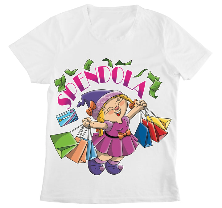 T-shirt Donna SPENDOLA ( SP01340987 ) - Gufetto Brand 