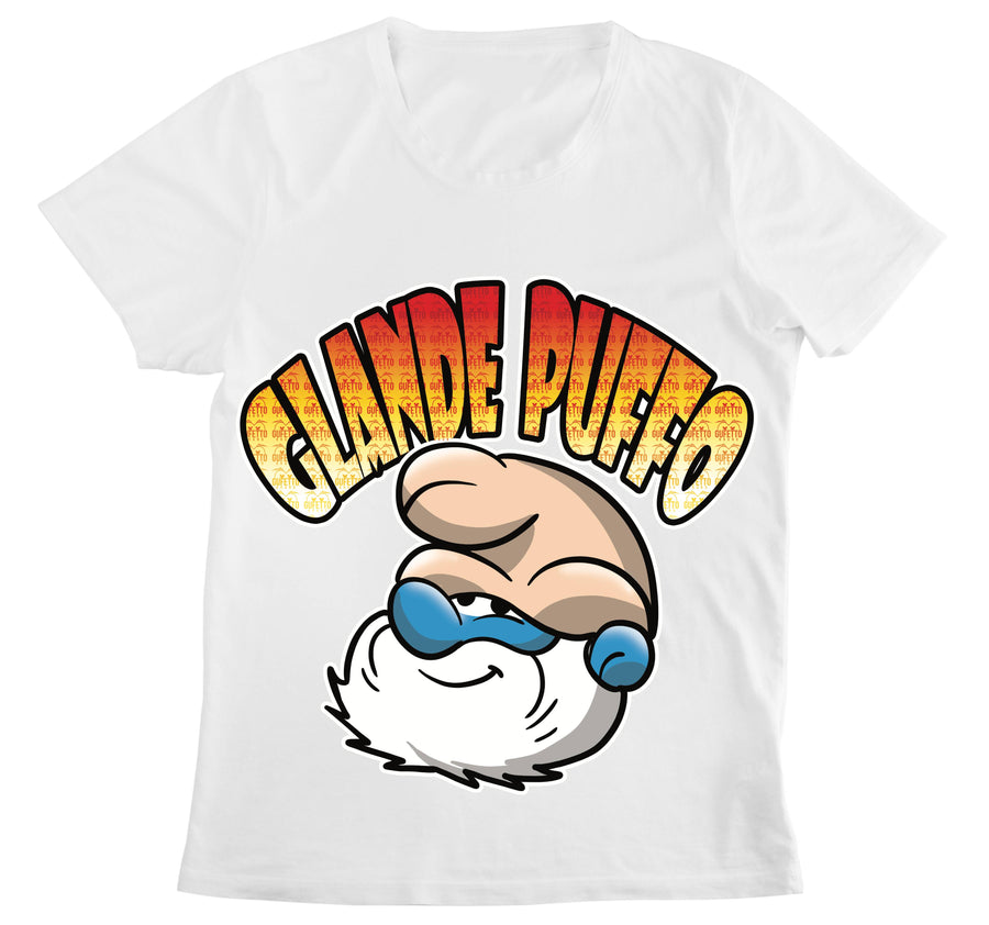 T-shirt Donna GLANDE PUFFO ( GP12098462837 ) - Gufetto Brand 