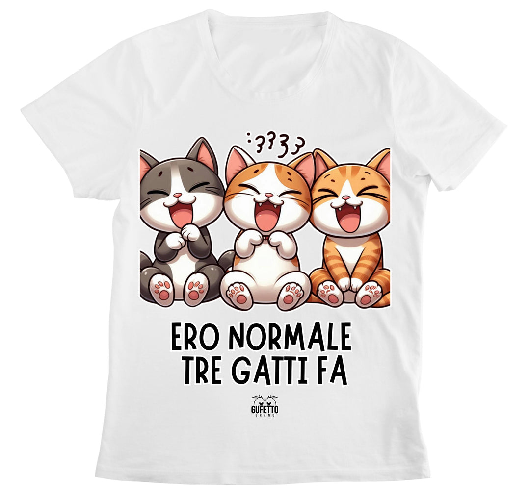 T-shirt Donna TRE GATTI FA ( TR8019274653758 )