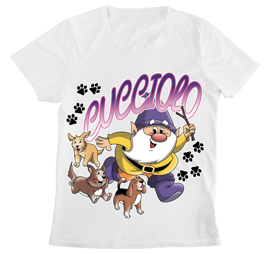 T-shirt Donna CUCCIOLO ( CU092347689 ) - Gufetto Brand 