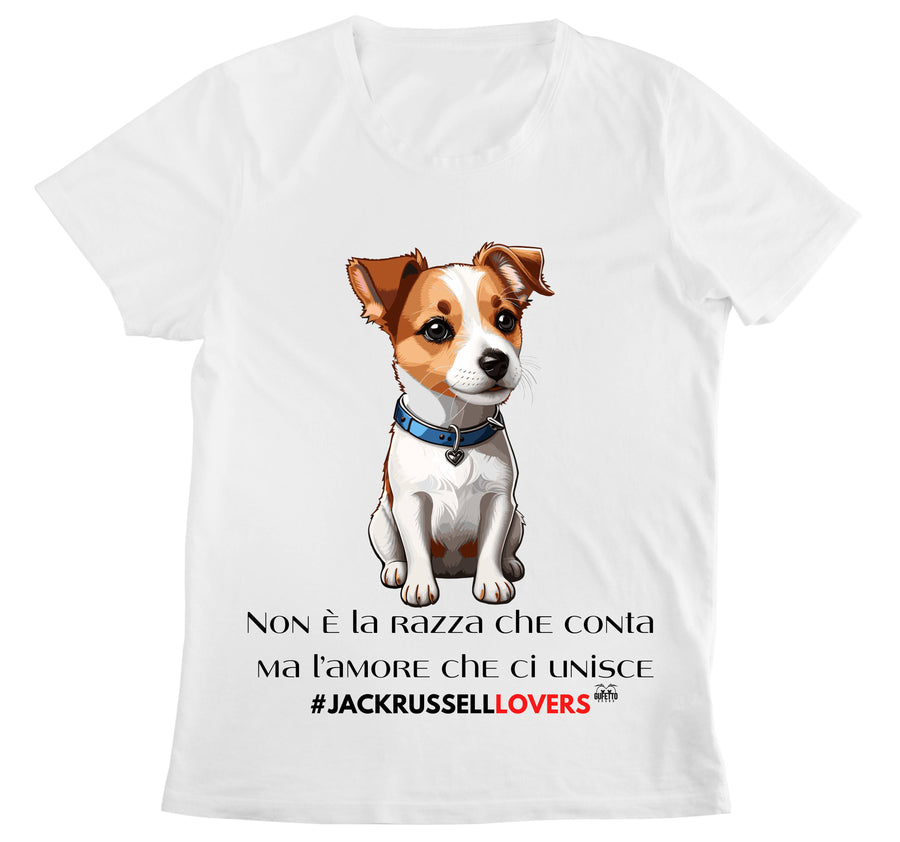 T-shirt Donna JACK RUSSELL LOVERS ( JA87609234 ) - Gufetto Brand 