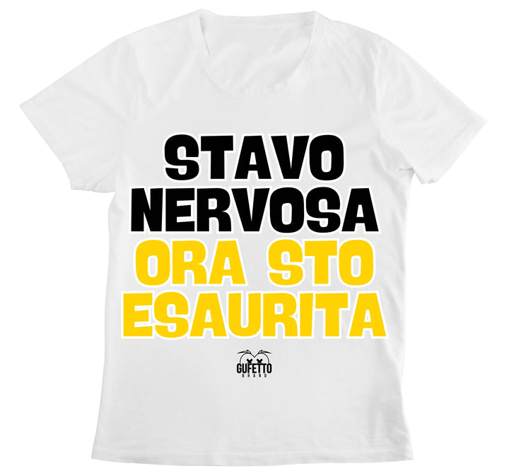 T-shirt Donna NERVOSA ( ST9365734099856 )