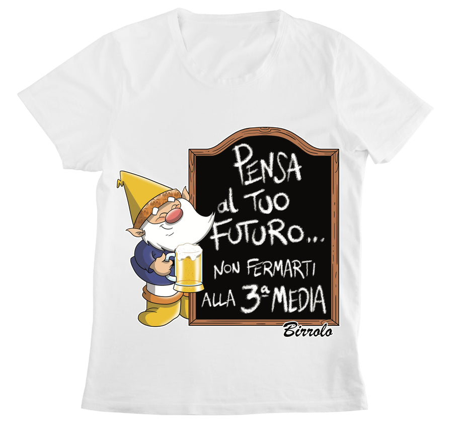 T-shirt Donna BIRROLO TERZA MEDIA ( PE38752985698 ) - Gufetto Brand 