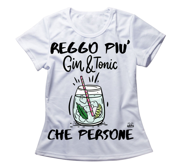 T-shirt Donna GIN TONIC ( G000421986 ) - Gufetto Brand 