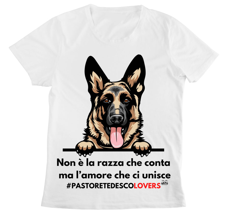 T-shirt Donna PASTORE TEDESCO LOVERS ( PT770932856 ) - Gufetto Brand 