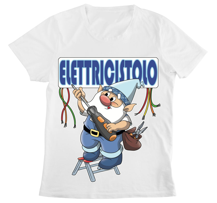 T-shirt Donna ELETTRICISTOLO ( EL70946352 ) - Gufetto Brand 