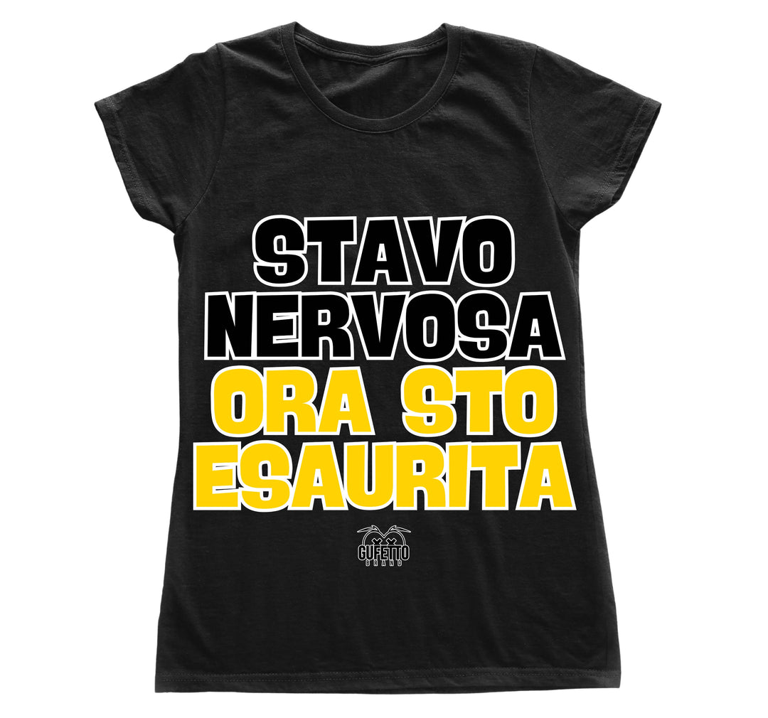 T-shirt Donna NERVOSA ( ST9365734099856 )