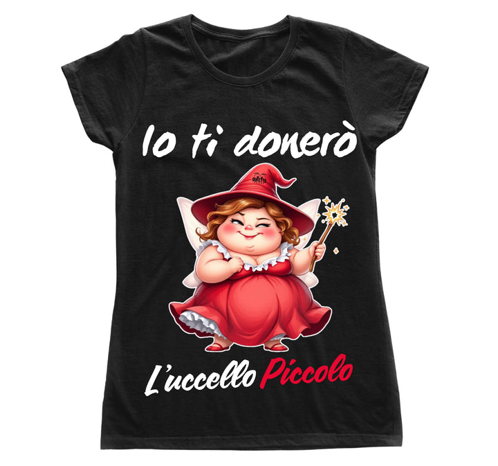 T-shirt Donna Le Fatine Ignoranti UCCELLO PICCOLO ( UP64987564 )