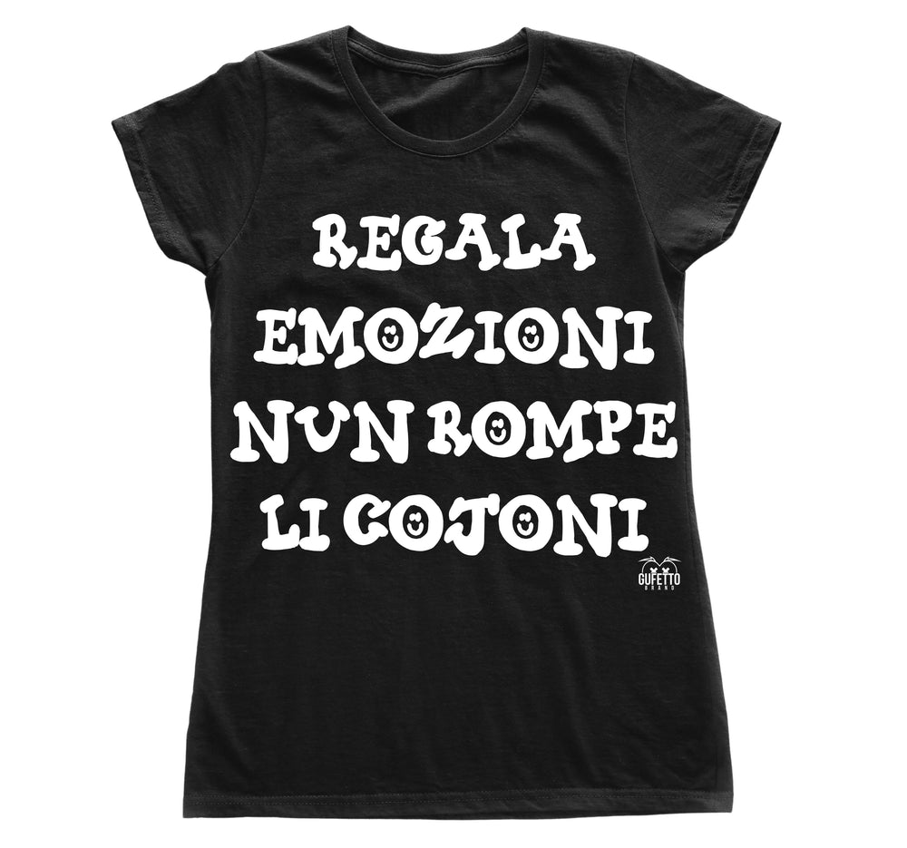 T-shirt Donna NUN ROMPE ( N670922217  ) - Gufetto Brand 