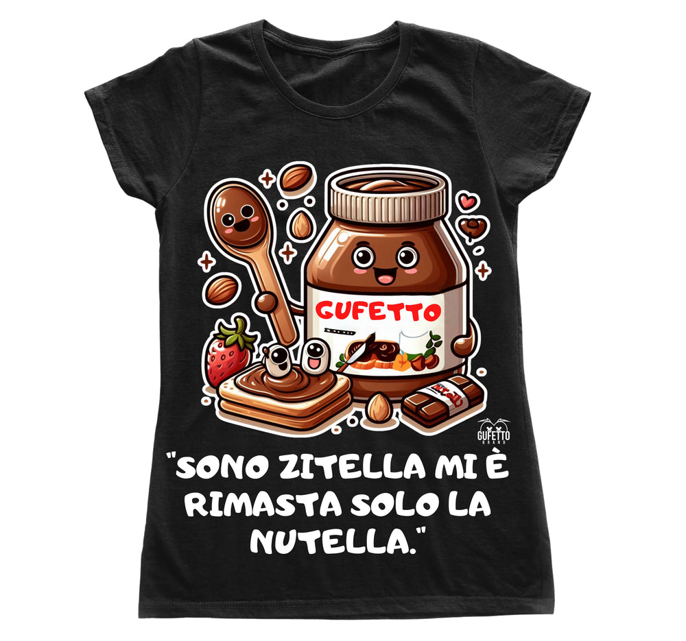 T-shirt Donna NUTELLA ( NU2236598745 ) - Gufetto Brand 