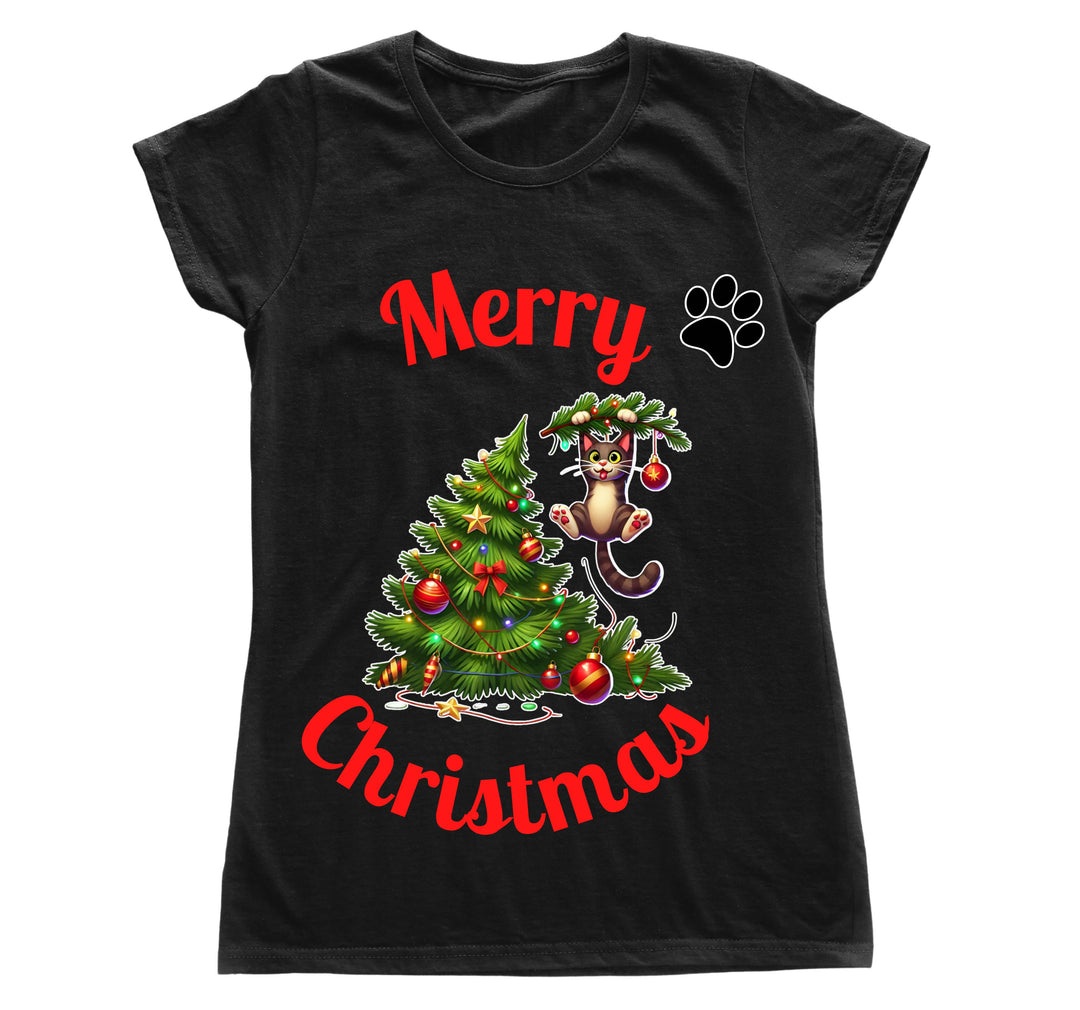 T-shirt Donna MERRY MEOW ( MM98674532 )