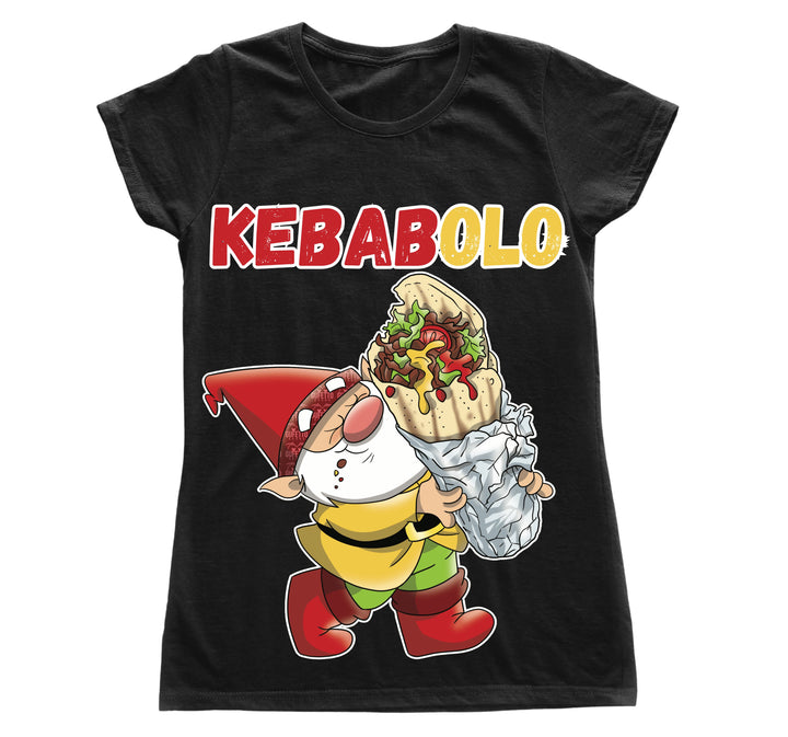 T-shirt Donna KEBABOLO ( K8883209678 ) - Gufetto Brand 