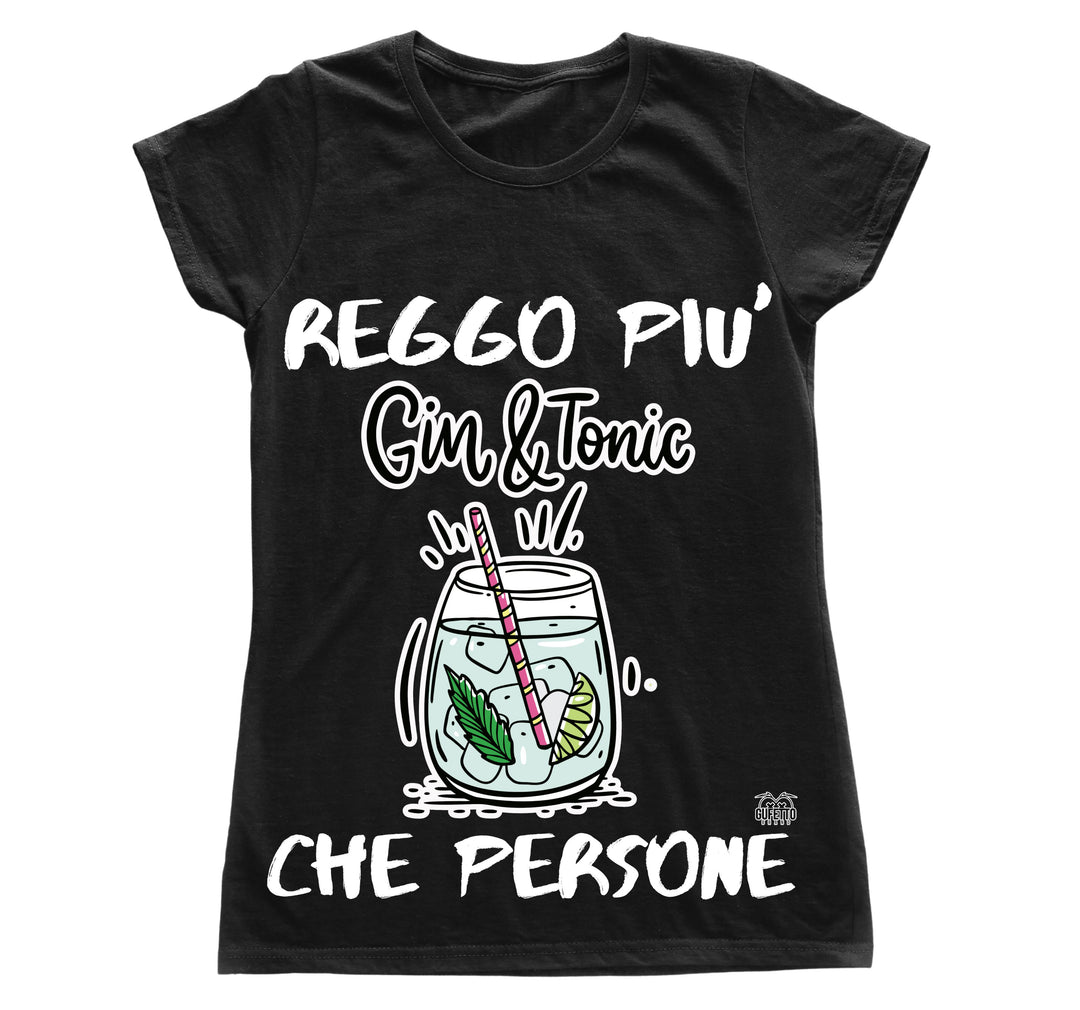 T-shirt Donna GIN TONIC ( G000421986 ) - Gufetto Brand 