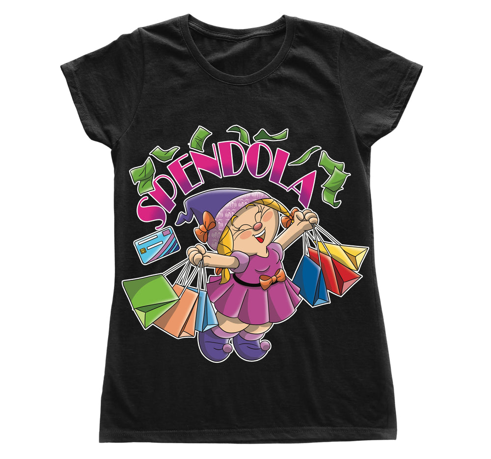 T-shirt Donna SPENDOLA ( SP01340987 ) - Gufetto Brand 