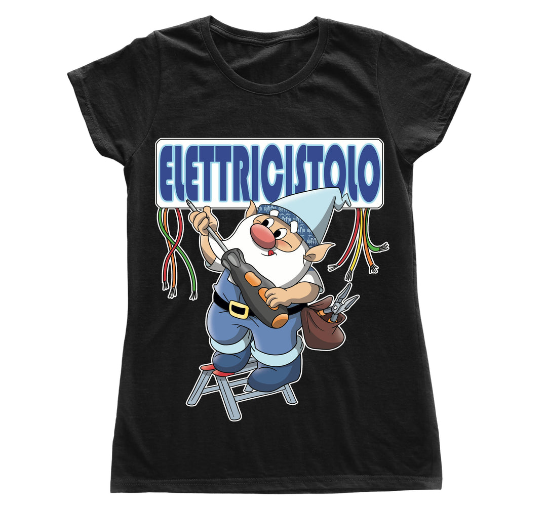 T-shirt Donna ELETTRICISTOLO ( EL70946352 ) - Gufetto Brand 