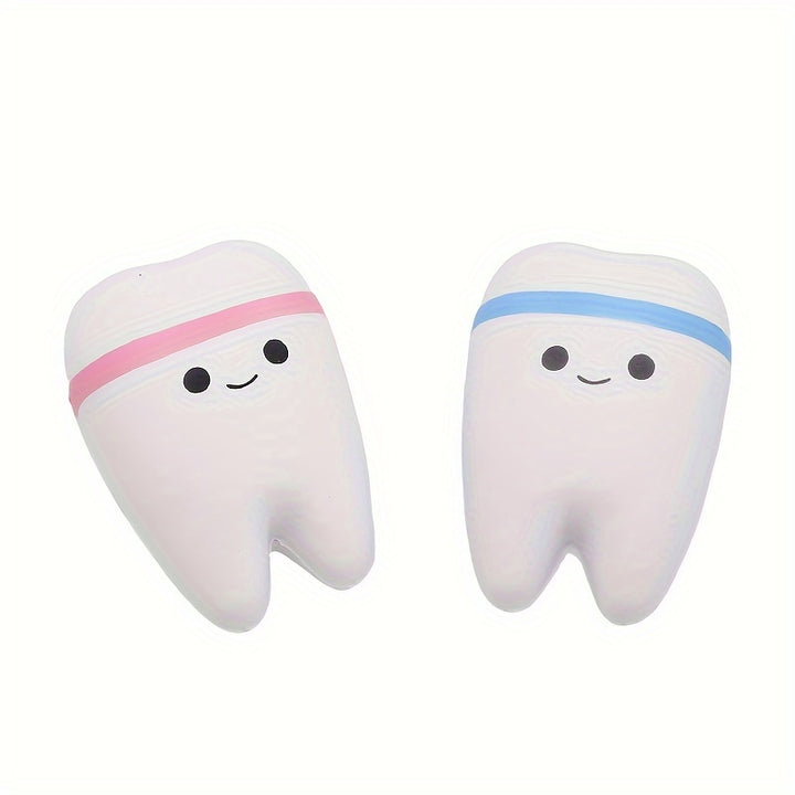 Simulation Expression Teeth PU Slow Rebound Toy