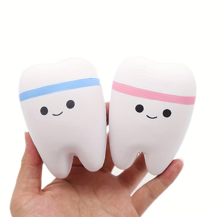 Simulation Expression Teeth PU Slow Rebound Toy