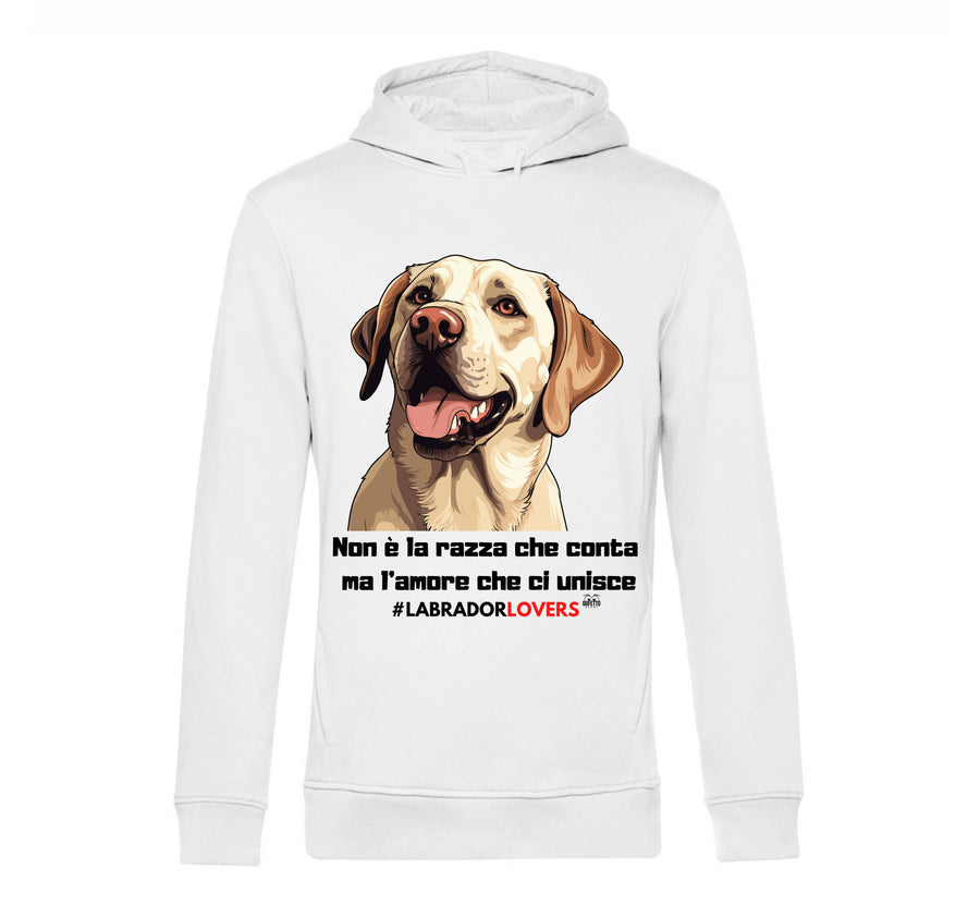 Felpa donna LABRADOR LOVERS ( LA89365879 ) - Gufetto Brand 