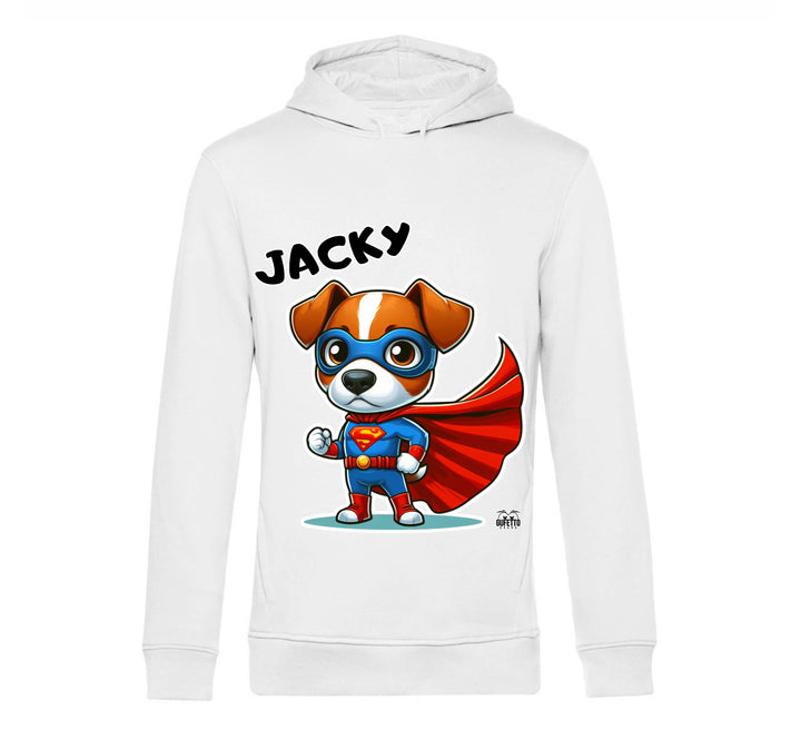 Felpa Uomo JACKY SUPER EROE ( JA7539516458 ) - Gufetto Brand 