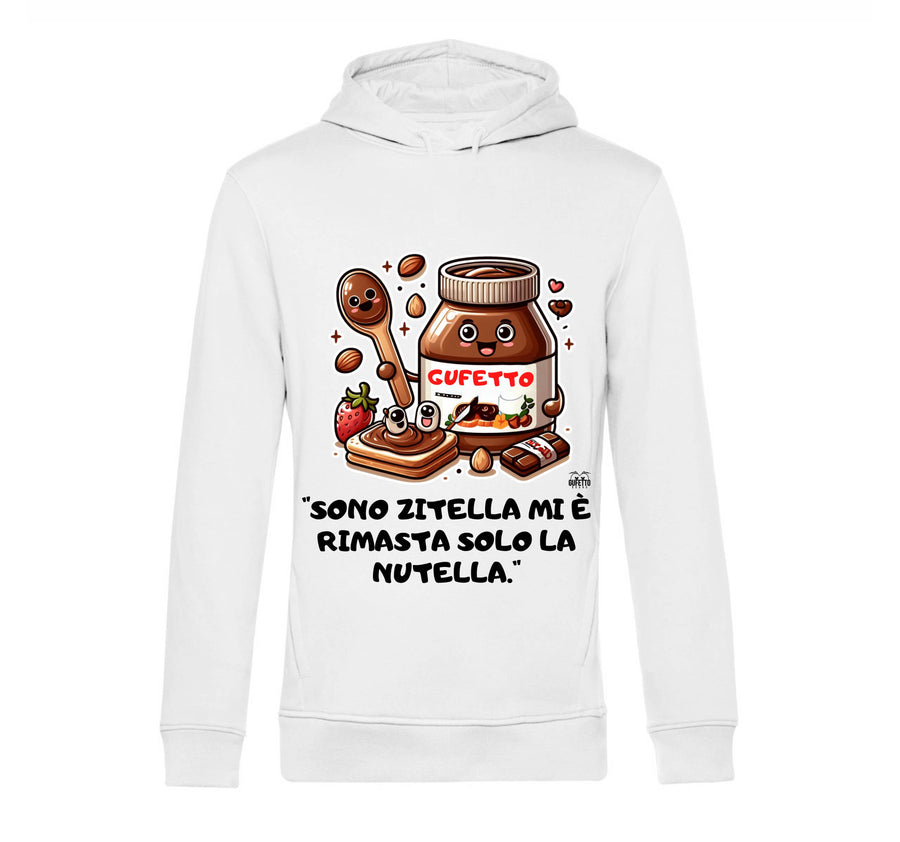 Felpa donna NUTELLA ( NU2236598745 ) - Gufetto Brand 